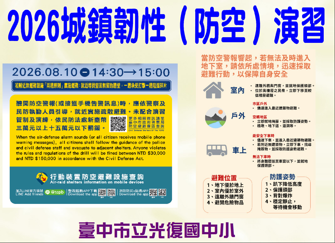 2026城鎮韌性演習
